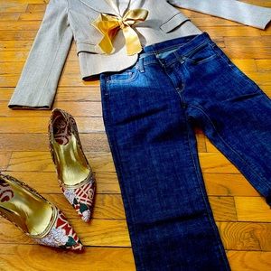 Citizens of humanity high rise staging leg Jean